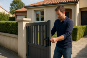 Personnalisation avec un portillon sur mesure à Saint-Giniez